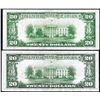 Image 2 : Lot of 1934 & 1934A $20 Federal Reserve Notes