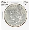 1934-S $1 Peace Silver Dollar Coin