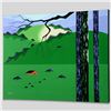 Image 2 : Larissa Holt "Cows Come Home" Limited Edition Giclee On Canvas