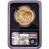 Image 2 : 2017 $50 American Gold Buffalo Coin NGC MS70 First Day of Issue Moy Signature