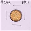 1907 $2 1/2 Liberty Head Quarter Eagle Gold Coin