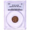 1955 Double Die Obverse Lincoln Wheat Cent PCGS AU50