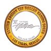 Image 2 : .999 Silver Las Vegas Hilton Nevada $10 Casino Limited Edition Gaming Token