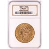 1882-S $20 Liberty Head Double Eagle Gold Coin NGC MS61