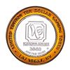 Image 2 : .999 Silver Imperial Palace Hotel & Casino Las Vegas $10 Limited Edition Gaming Token