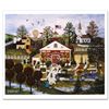 Jane Wooster Scott "Vacation Anticipation" Limited Edition Lithograph On Paper
