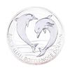 2019 $2 Australian Bottlenose Dolphin 1.5oz .9999 Fine Silver Coin