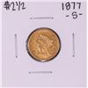 1877-S $2 1/2 Liberty Head Quarter Eagle Gold Coin