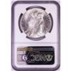 Image 2 : 1922 $1 Peace Silver Dollar Coin NGC MS62