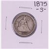 1875-S Seated Liberty Quarter Coin