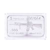 M16A4 Assault Rifle 1 Troy Ounce .999 Fine Silver Bar