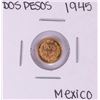 1945 Mexico Dos Pesos Gold Coin