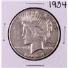 Image 1 : 1934 $1 Peace Silver Dollar Coin