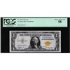 1935A $1 North Africa WWII Emergency Issue Silver Certificate Note PCGS About New 58