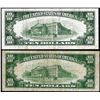 Image 2 : Lot of 1934 & 1934C $10 Silver Certificate Notes