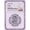 1960 Proof Franklin Half Dollar Coin NGC PF68
