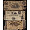 Lot of (3) Miscellaneous Obsolete Currency Notes
