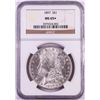 Image 1 : 1897 $1 Morgan Silver Dollar Coin NGC MS65+