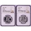 Image 1 : Lot of 1962-1963 Proof Franklin Half Dollar Coins NGC PF68