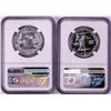 Image 2 : Lot of 1962-1963 Proof Franklin Half Dollar Coins NGC PF68