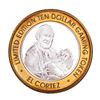 Image 1 : .999 Silver El Cortez Hotel and Casino Las Vegas, NV $10 Limited Edition Gaming Token