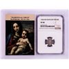 1544 KB Hungary Denar 'Madonna and Child' Coin NGC XF40 With Story Box