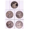 Image 2 : Lot of (5) Mixed Date $1 Eisenhower Clad Coins