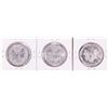 Image 2 : Lot of (3) 1988 $1 American Silver Eagle Coins