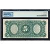 Image 2 : 1869 $5 Rainbow Woodchopper Legal Tender Note Fr.64 PMG Choice Uncirculated 63