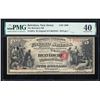 Original 1865 $5 Belvidere, NJ CH# 1096 National Currency Note PMG Extremely Fine 40