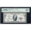 Image 1 : 1929 $10 First NB Reno, NV CH# 7038 National Currency Note PMG Superb Gem Unc. 67EPQ