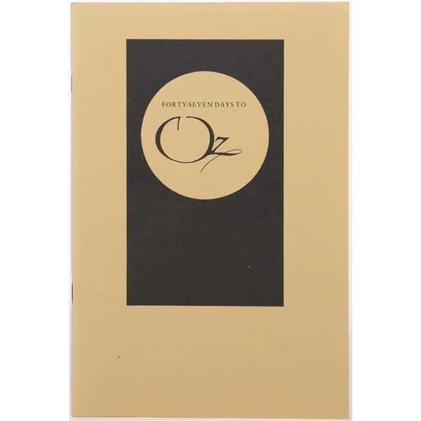 Forty-Seven Days To Oz by Barry Moser
