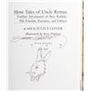 Image 2 : Signed set of Jerry Pinkney Uncle Remus Books