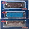 Image 1 : Atlas O Gauge. Box Cars. USAF, Nickel Plate, WP