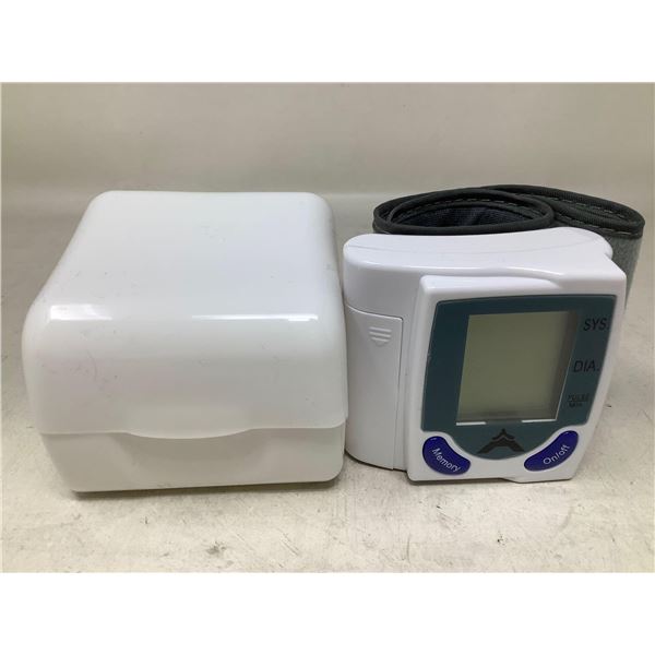 Electronic Blood Pressure Wrist Cuff with Automated BP Machine