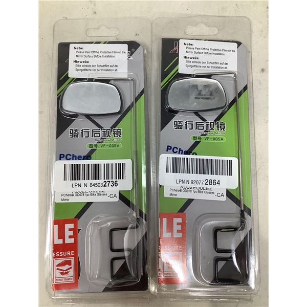 Glasses / Sunglasses Biking Rearview Mirror set of 2