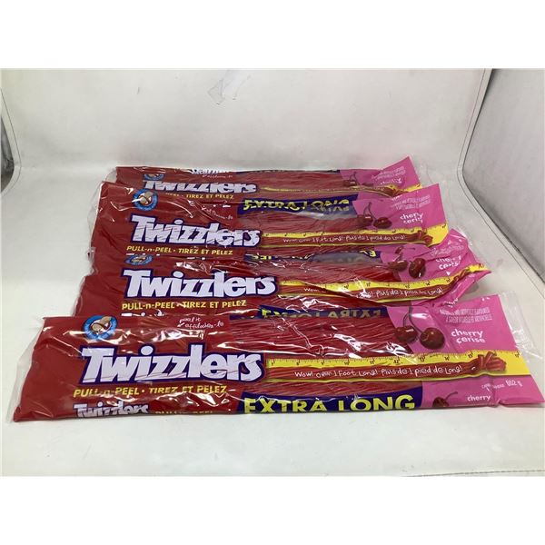 Twizzlers Pull-n-Peel Extra Long- Cherry (4 x 652g)