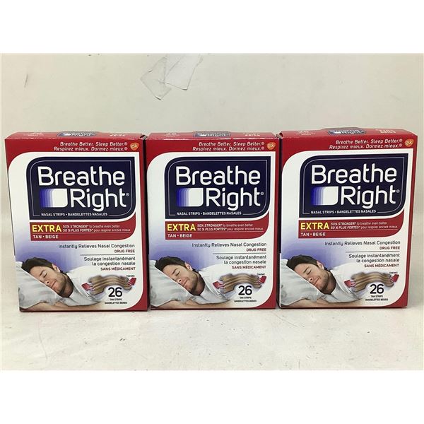 Breathe Right Strips- Extra (3 x 26)