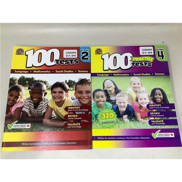 Grade 2 and 4 Practice Tests
