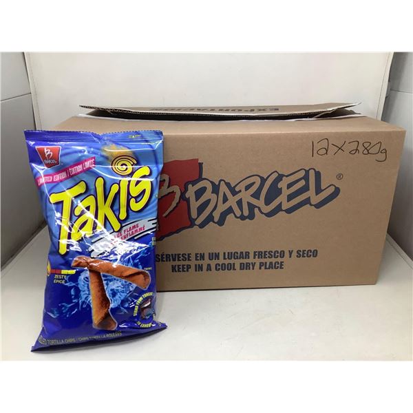 Taki's Blue Flame Rolled Tortilla Chips (12 x 280g)