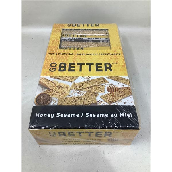 Go Better- Honey Sesame Crispy Bars (GF) 24 x 35g