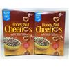 Image 1 : General Mills Honey Nut Cheerios (2 x 292g)