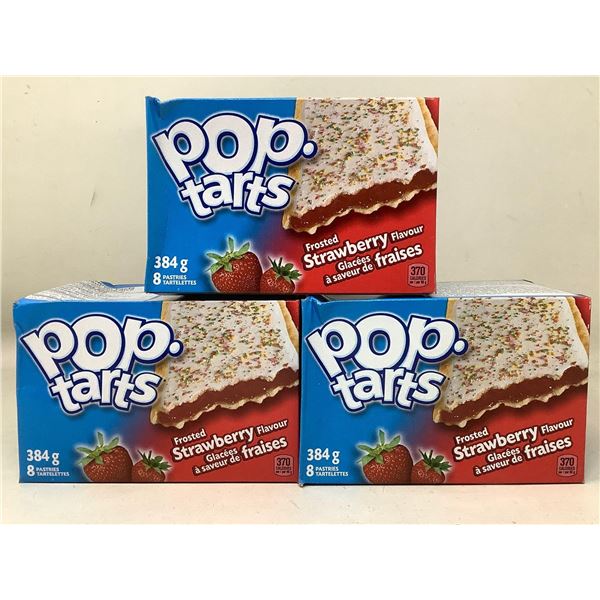 Poptarts lot of 3 x 384g assorted