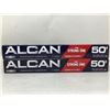 Image 1 : Alcan Aluminum Foil lot of 2 x 50ft