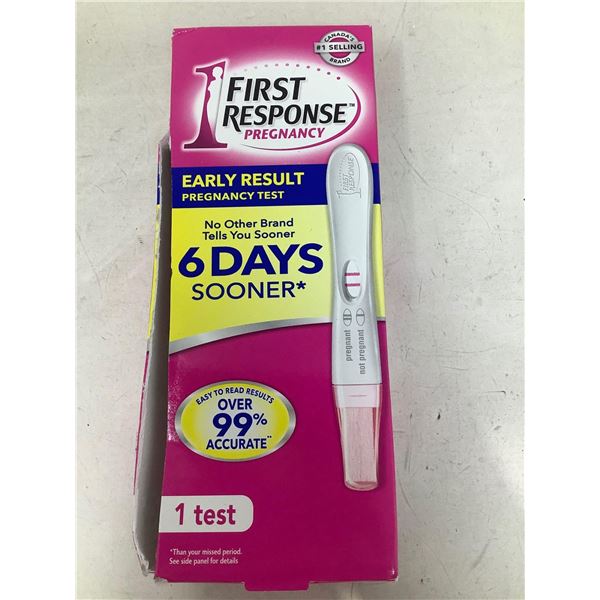 First Response pregnancy tester