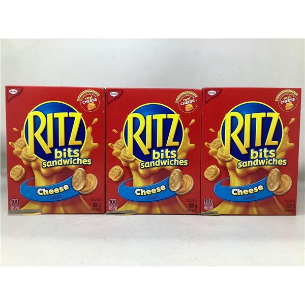 Ritz Bits sandwiches lot of 3 x 180g