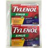 Image 1 : Tylenol Sinus extra Strength lot of 2 x 20