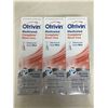 Image 1 : Otrivin Medicated Nasal mist lot of 3 x 20ml