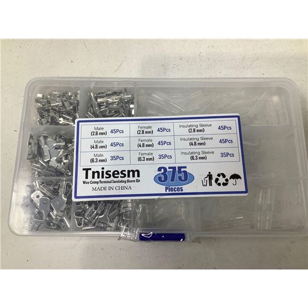 Tnisesm wire crimp terminal sleeve kit