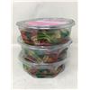 Image 1 : Compliments Gummi Worms lot of 3 x 600g